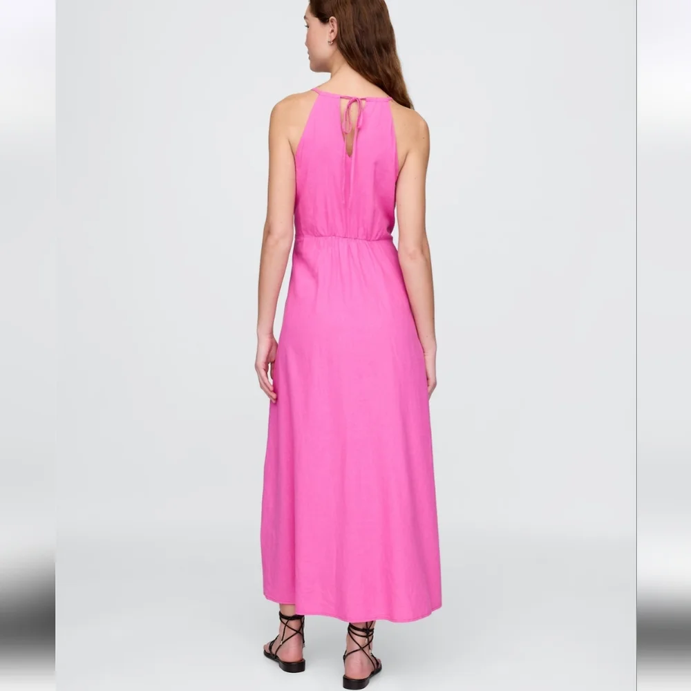 Gap Pink Sleeveless Maxi Dress - Picture 2 of 8